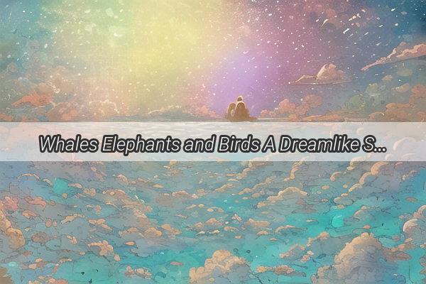 Whales Elephants and Birds A Dreamlike Symphony of Natures Mysteries